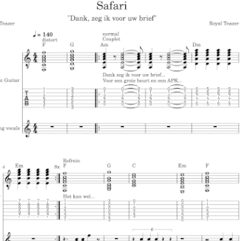 Muziekpartituur