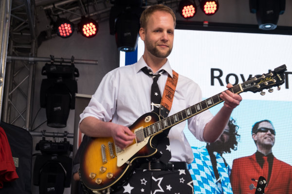 Sjoerd op de Maiwoche - Foto: Roel Syperda